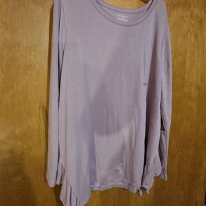 Lane Bryant Lavender Long Sleeve Women's Top